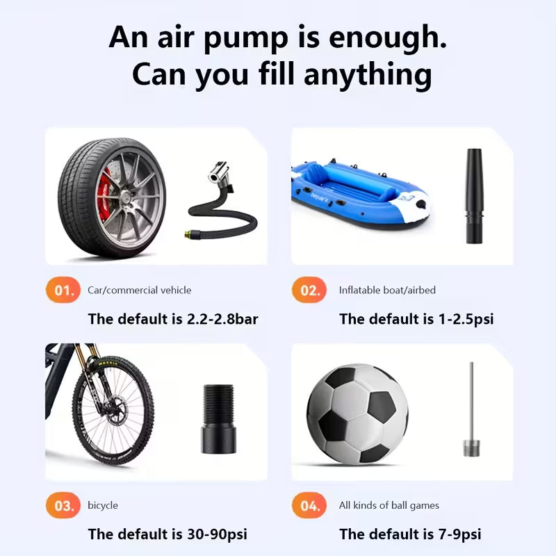 Compresor de aire portátil